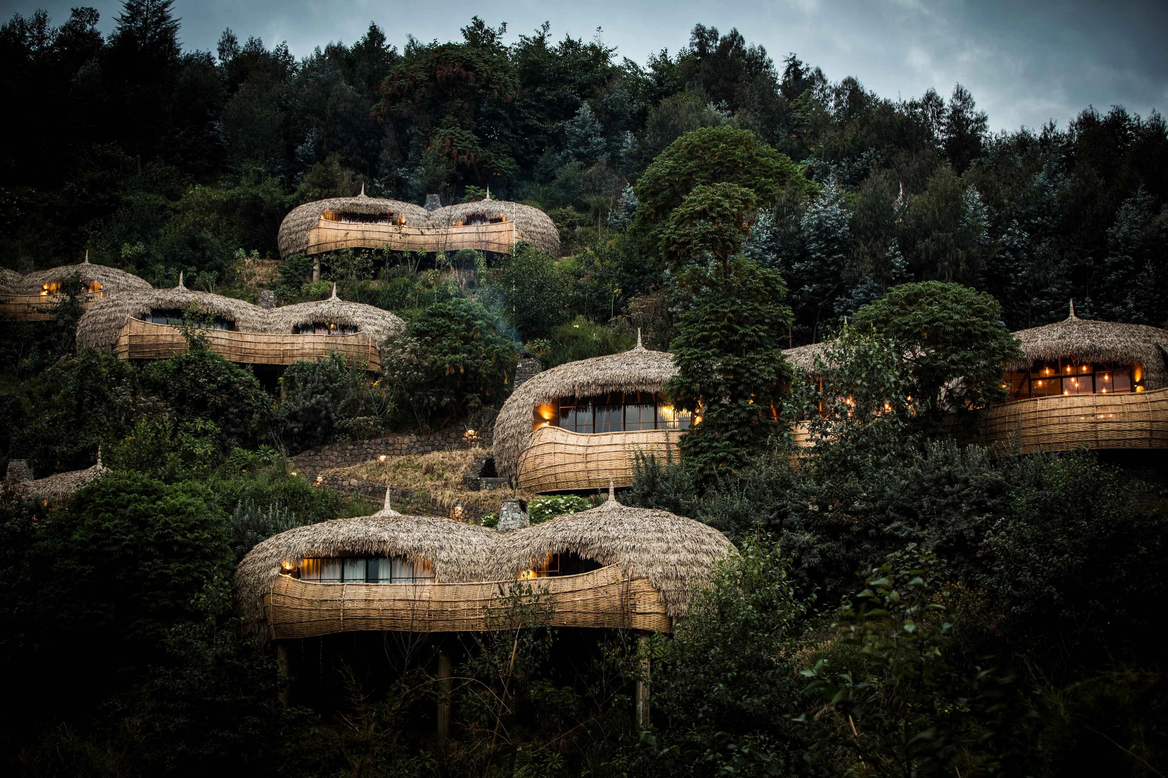 wilderness bisate villas rwanda volcanoes national park